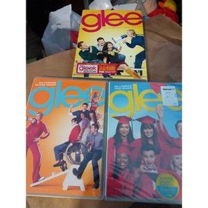 GLEE ~ TV SHOW ~ SEASONS 1,2,3~ BRAND NEW FACTORY SEALED DVD